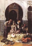 Pierre Marie Beyle La Parure de la mariee (Algerie) (mk32) oil painting on canvas